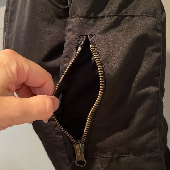 ARDENE Black Bomber Jacket. Size XS - Picture 3 of 11